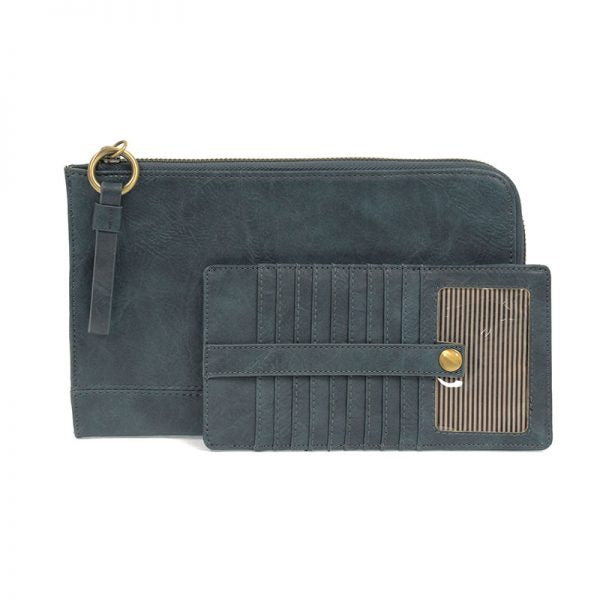 Karina Convertible Wristlet & Wallet - Deja Blue