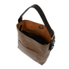 Roanoke Classic Hobo Handbag ($6 to monogram, per bag) - Cocoa/Black
