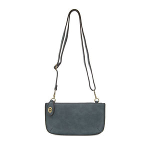 Joy Crossbody Wristlet - Washed Denim