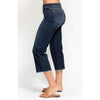 Judy Blue High Waist Cropped Wide Leg - Dark Wash