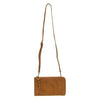 Karina Convertible Faux Suede Wristlet & Wallet - Toffee