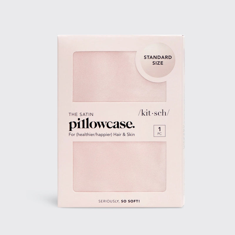 Kitsch Satin Pillowcase- Blush