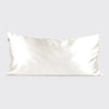 Kitsch King Satin Pillowcase - Ivory