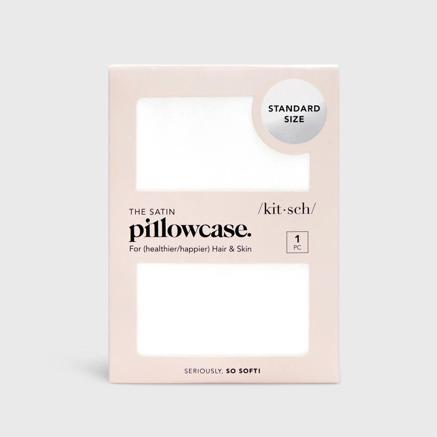 Kitsch Satin Pillowcase - Ivory