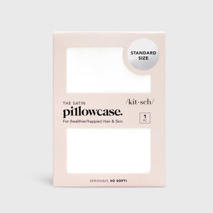 Kitsch Satin Pillowcase - Ivory