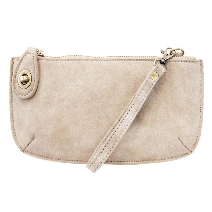 Joy Crossbody Wristlet - Champagne Lux