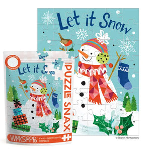 Let It Snow - 48 Piece Kids Puzzle Snax