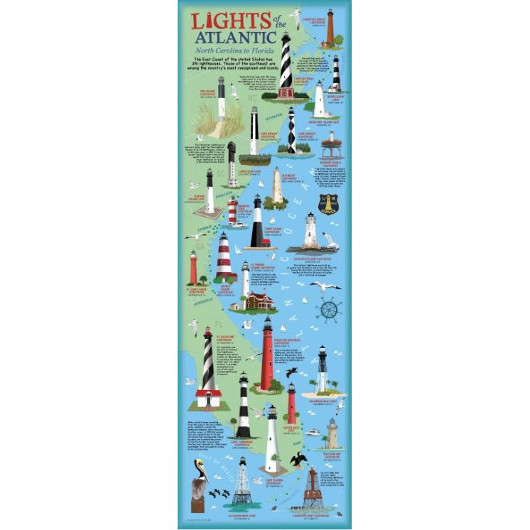 Lights of the Atlantic-South Puzzle