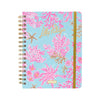 Lilly Pulitzer Large 17 Month Agenda - Royal Coral