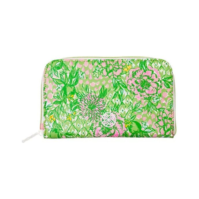 Lilly Pulitzer Travel Wallet - Lime Feeling Good