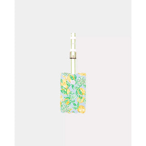 Lilly Pulitzer Luggage Tag - Make Lemonade