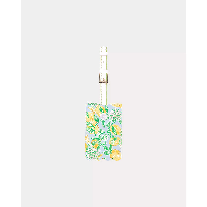 Lilly Pulitzer Luggage Tag - Make Lemonade