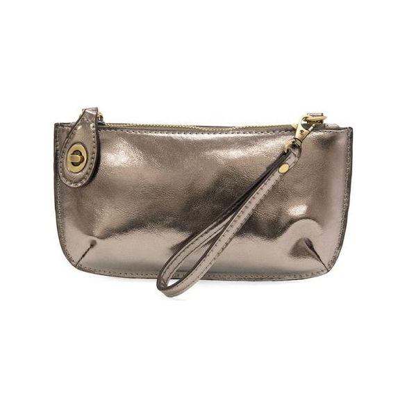 Joy Crossbody Wristlet - Liquid Metal Chrome