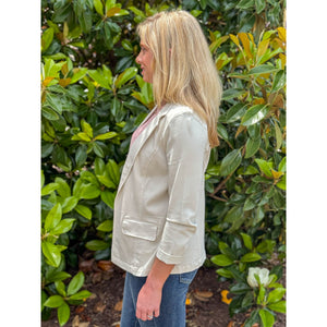 Liverpool Fitted Blazer - Bone