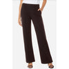 Liverpool Los Angeles Kayla Wide Leg Pull On Trouser Pants - Brown Truffle