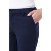 Liverpool Kelsey Knit Trouser Super Stretch - Cadet Blue