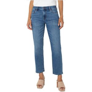 Liverpool Kennedy Crop Straight  Jeans - Temecula