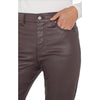Liverpool Los Angeles Kennedy High Rise Crop Straight Pant - Raisin