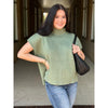 London Ribbed Knit Sweater - Sage