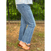 Lovervet Mid Rise Ankle Bootcut Jeans - Medium Wash
