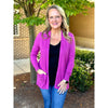 Colson Everyday Sweater Cardigan - Magenta