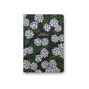 Rifle Paper Assorted Set of 3 Hydrangea Notebooks