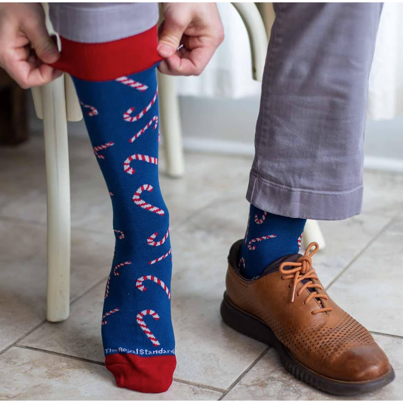 Men's Candy Cane Lane Socks