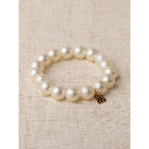 Michelle McDowell Christie Bracelet - Cotton Pearl