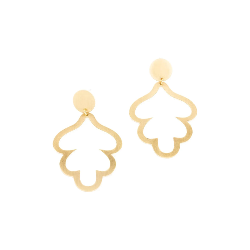 Michelle McDowell Janel Gold Earrings