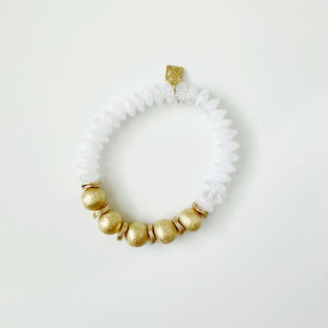 Michelle McDowell Luna Bracelet - White