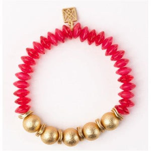 Michelle McDowell Luna Bracelet - Hot Pink