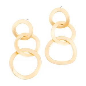 Michelle McDowell Selena Earrings - Gold