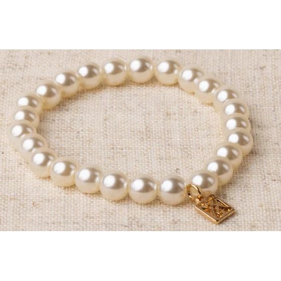 Michelle McDowell Taylor Basic Pearl Bracelet