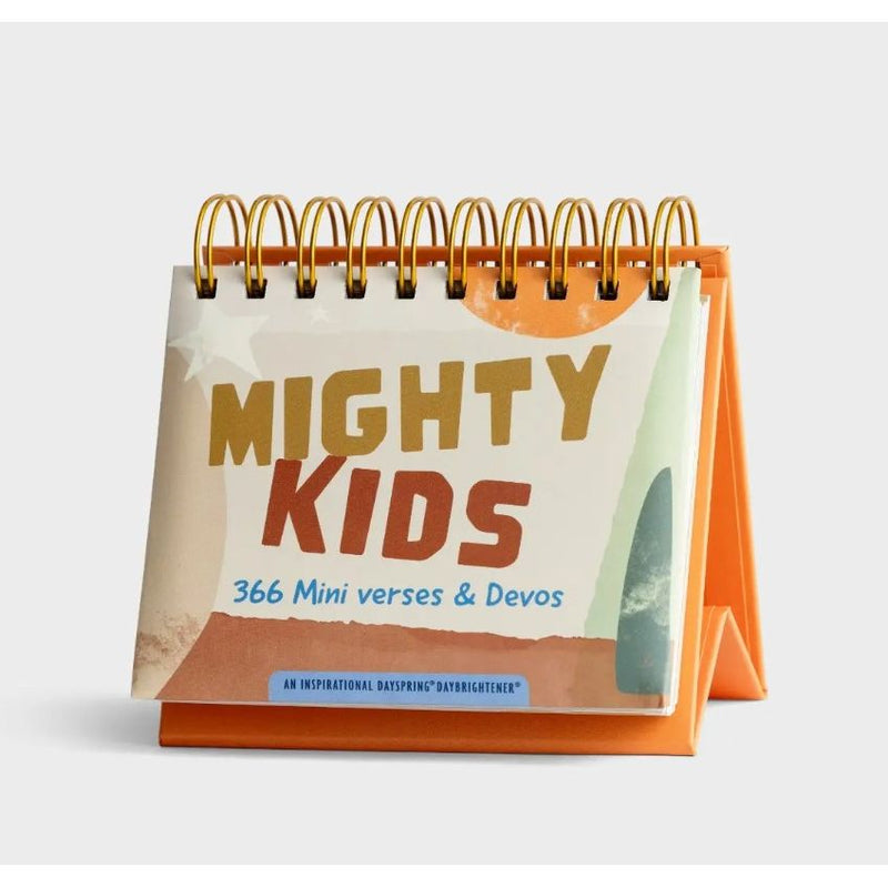 Mighty Kids - 366 Mini Verses & Devos - Perpetual Calendar