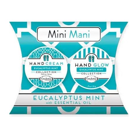 Mini Mani Gift Pouch- Eucalyptus Mint