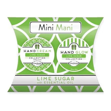 Mini Mani Gift Pouch - Lime Sugar