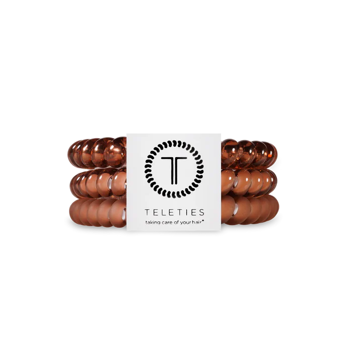 Teleties - Small Hair Ties - Mocha Mousse