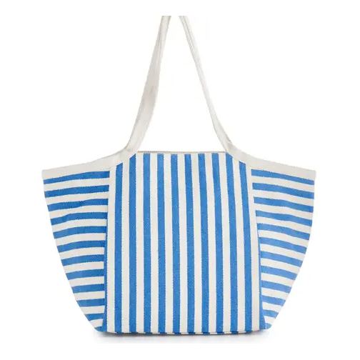 Morgan Boxy Tote - Blue