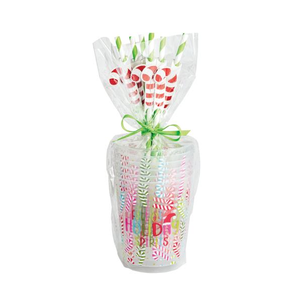 Holiday Party Cup Set - Green