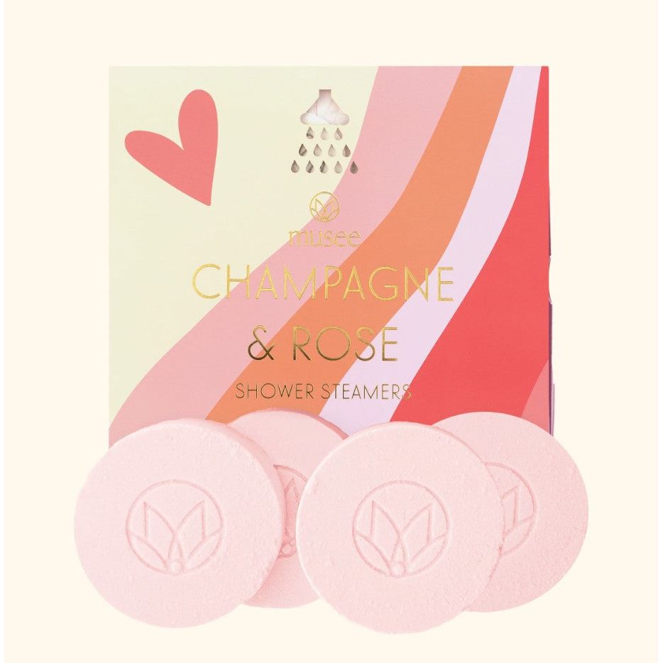 Musee - Champagne & Rose Shower Steamers