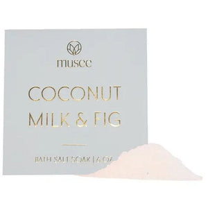 Musee - Coconut Milk & Fig Mini Bath Salt Soak