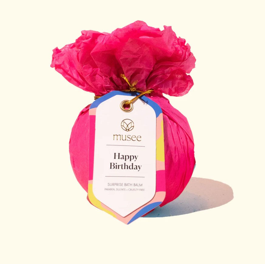 Musee - Happy Birthday Pink Bath Balm - Cotton Candy