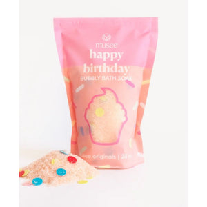 Musee - Happy Birthday Bubbly Bath Soak - Cotton Candy