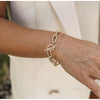 Natalie Wood Designs She's Spicy Chain Link Bracelet - Gold