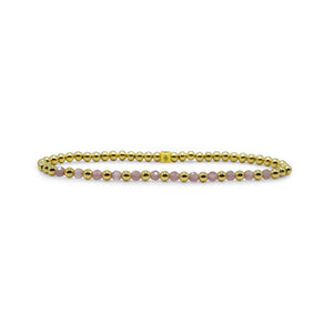 ROSE QUARTZ - Naturally Beautiful Stacker Bracelet