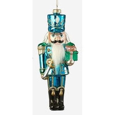 Nutcracker Glass Ornament