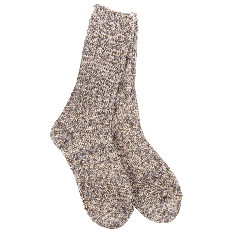 Weekend Ragg Crew Sock - Nutty