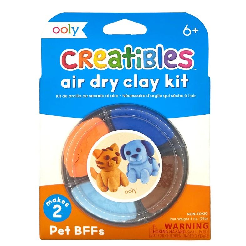 Creatibles Mini Air Dry Clay Kit - Pet BFFs