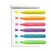 Heart Pops: Neon Highlighters (Set of 6)