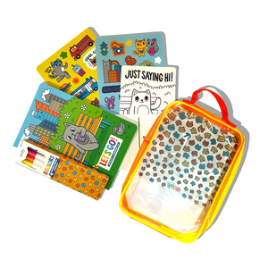 Let's Go! Activity & Coloring Kit - Kitty in the City